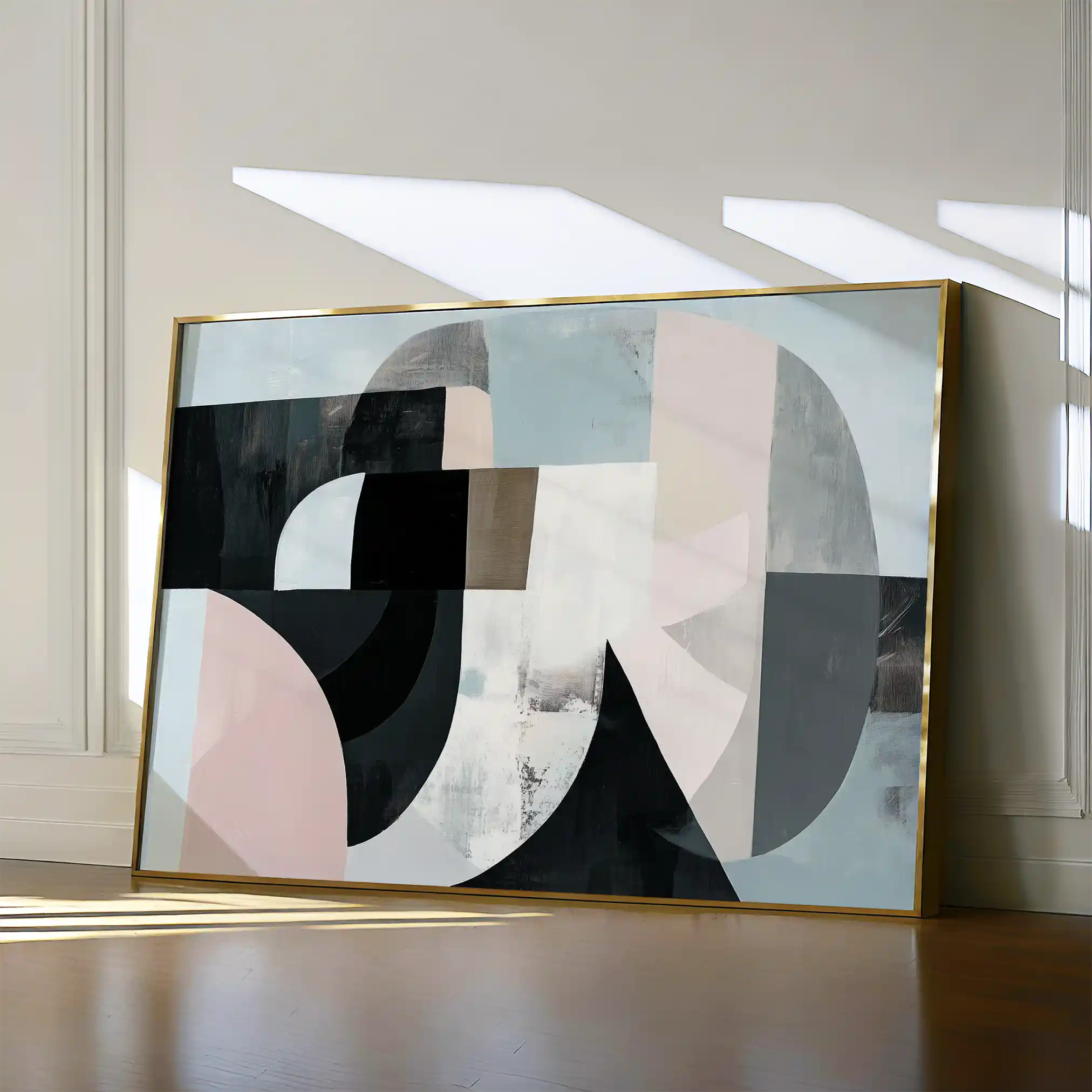 Abstract 592 Canvas Art 60 x 40 cm / Stretched on hidden frame
