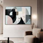 Abstract 592 Canvas Art 60 x 40 cm / Stretched on hidden frame