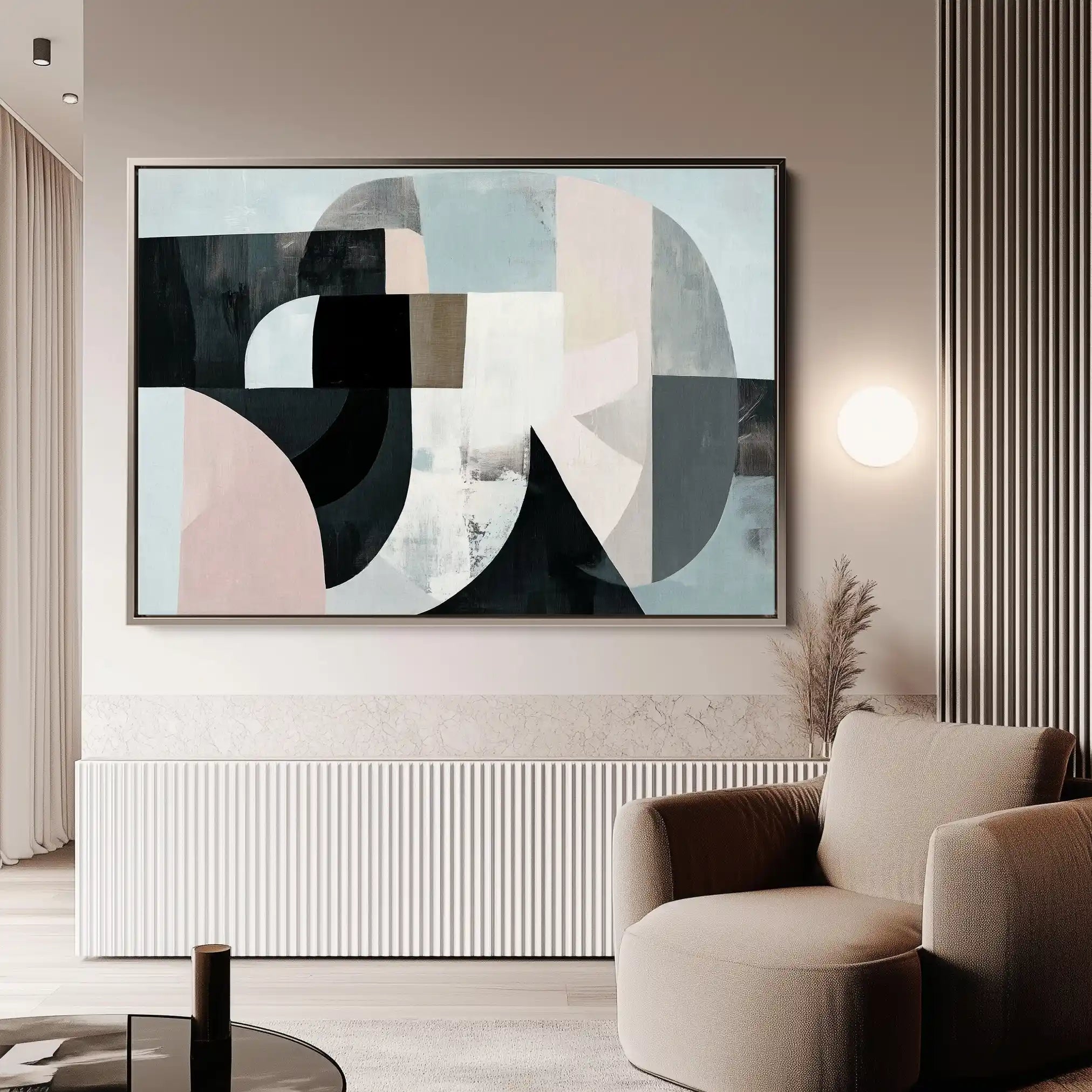 Abstract 592 Canvas Art 60 x 40 cm / Stretched on hidden frame