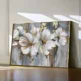 Floral Canvas Wall Art WAD592-F 90 x 60 cm / Stretched on hidden frame