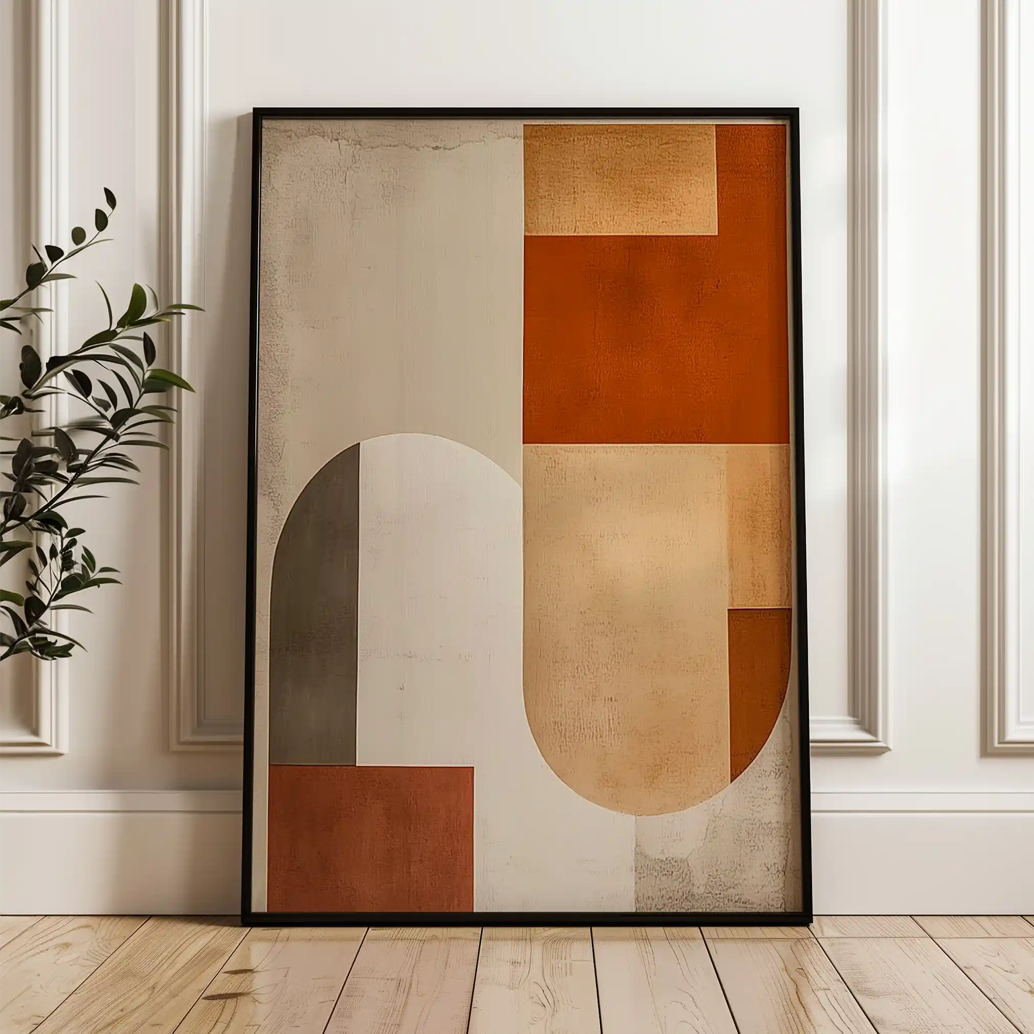 Abstract 593 Canvas Art 60 x 40 cm / Stretched on hidden frame