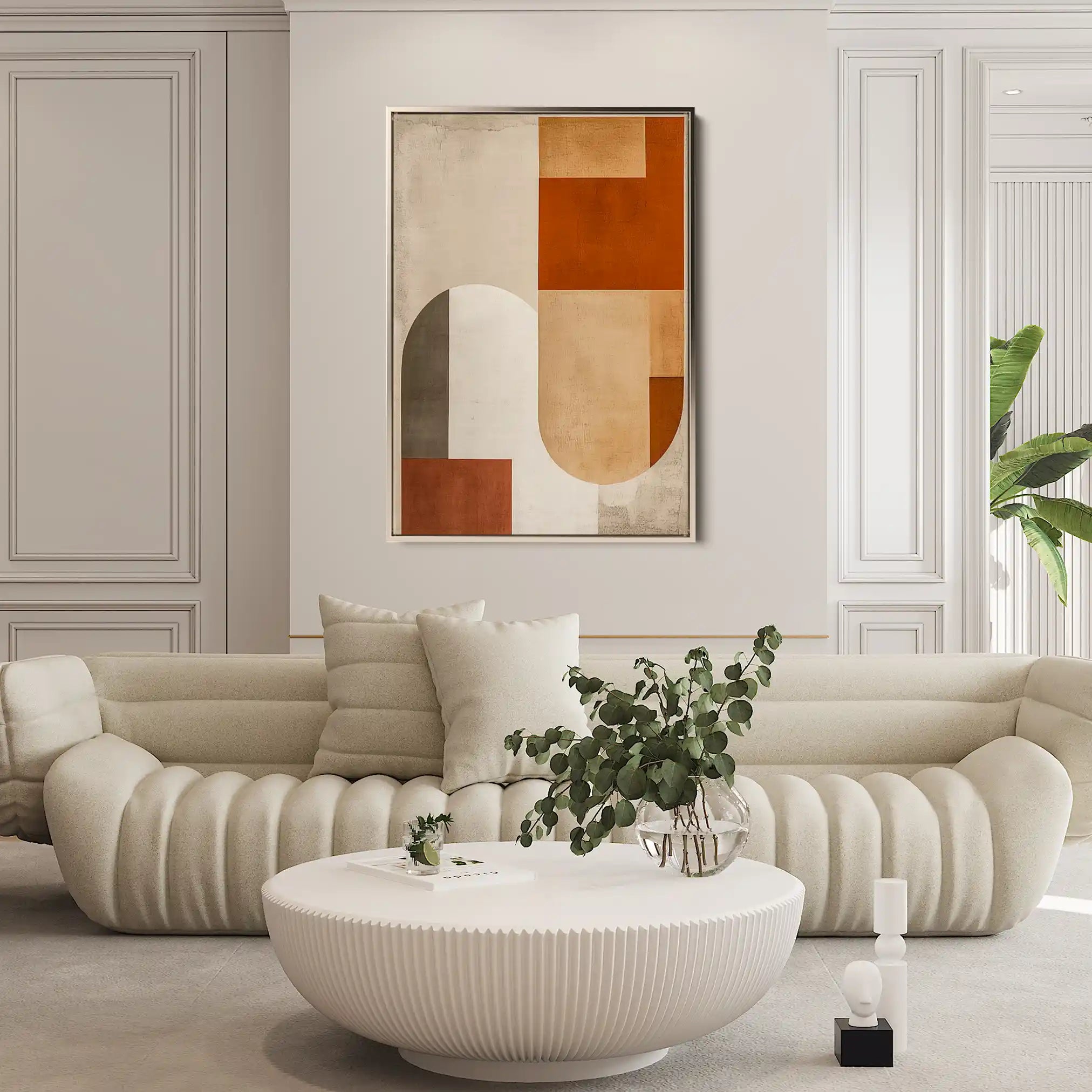 Abstract 593 Canvas Art 60 x 40 cm / Stretched on hidden frame