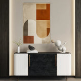 Abstract 593 Canvas Art 60 x 40 cm / Stretched on hidden frame