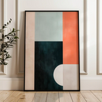Abstract 594 Canvas Art 60 x 40 cm / Stretched on hidden frame