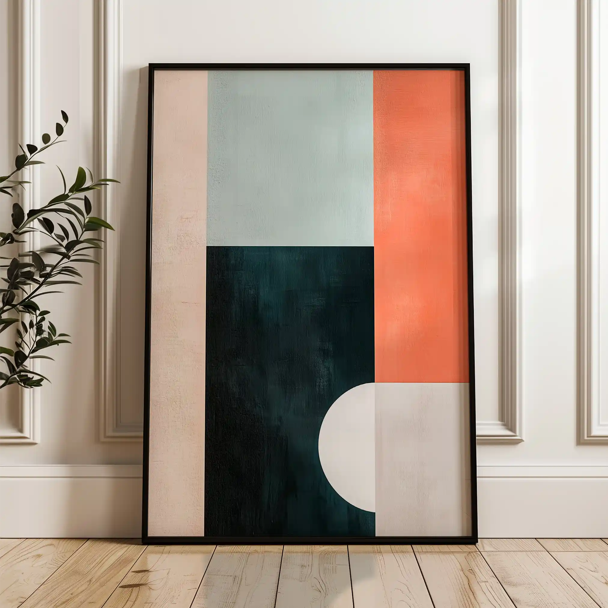 Abstract 594 Canvas Art 60 x 40 cm / Stretched on hidden frame