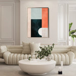 Abstract 594 Canvas Art 60 x 40 cm / Stretched on hidden frame