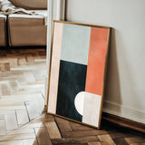 Abstract 594 Canvas Art 60 x 40 cm / Stretched on hidden frame