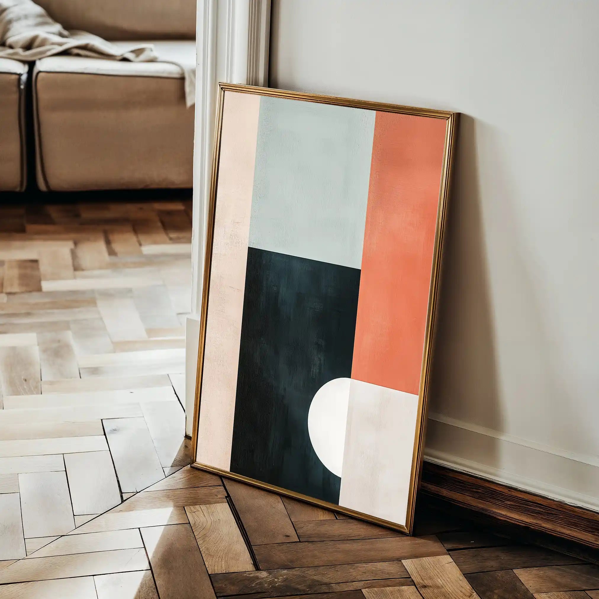 Abstract 594 Canvas Art 60 x 40 cm / Stretched on hidden frame