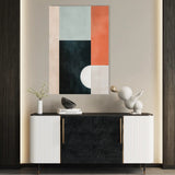 Abstract 594 Canvas Art 60 x 40 cm / Stretched on hidden frame
