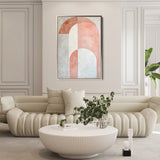 Abstract 596 Canvas Art 60 x 40 cm / Stretched on hidden frame
