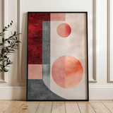 Abstract 597 Canvas Art 60 x 40 cm / Stretched on hidden frame