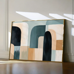 Abstract 598 Canvas Art 60 x 40 cm / Stretched on hidden frame
