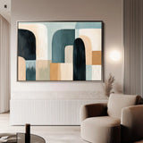 Abstract 598 Canvas Art 60 x 40 cm / Stretched on hidden frame
