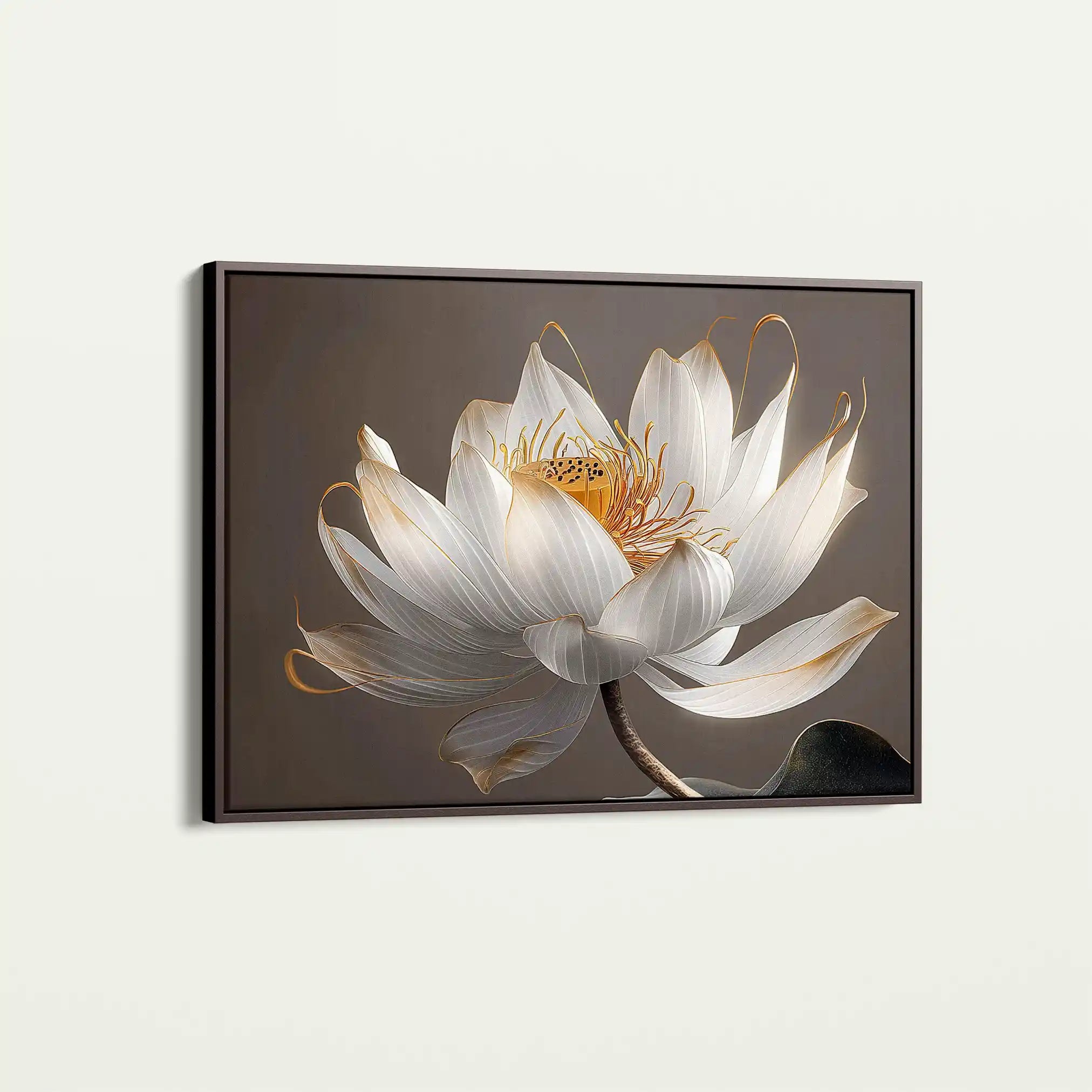 Floral Canvas Wall Art WAD599-F 90 x 60 cm / Stretched on hidden frame