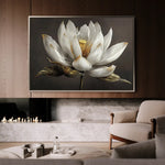 Floral Canvas Wall Art WAD600-F 90 x 60 cm / Stretched on hidden frame