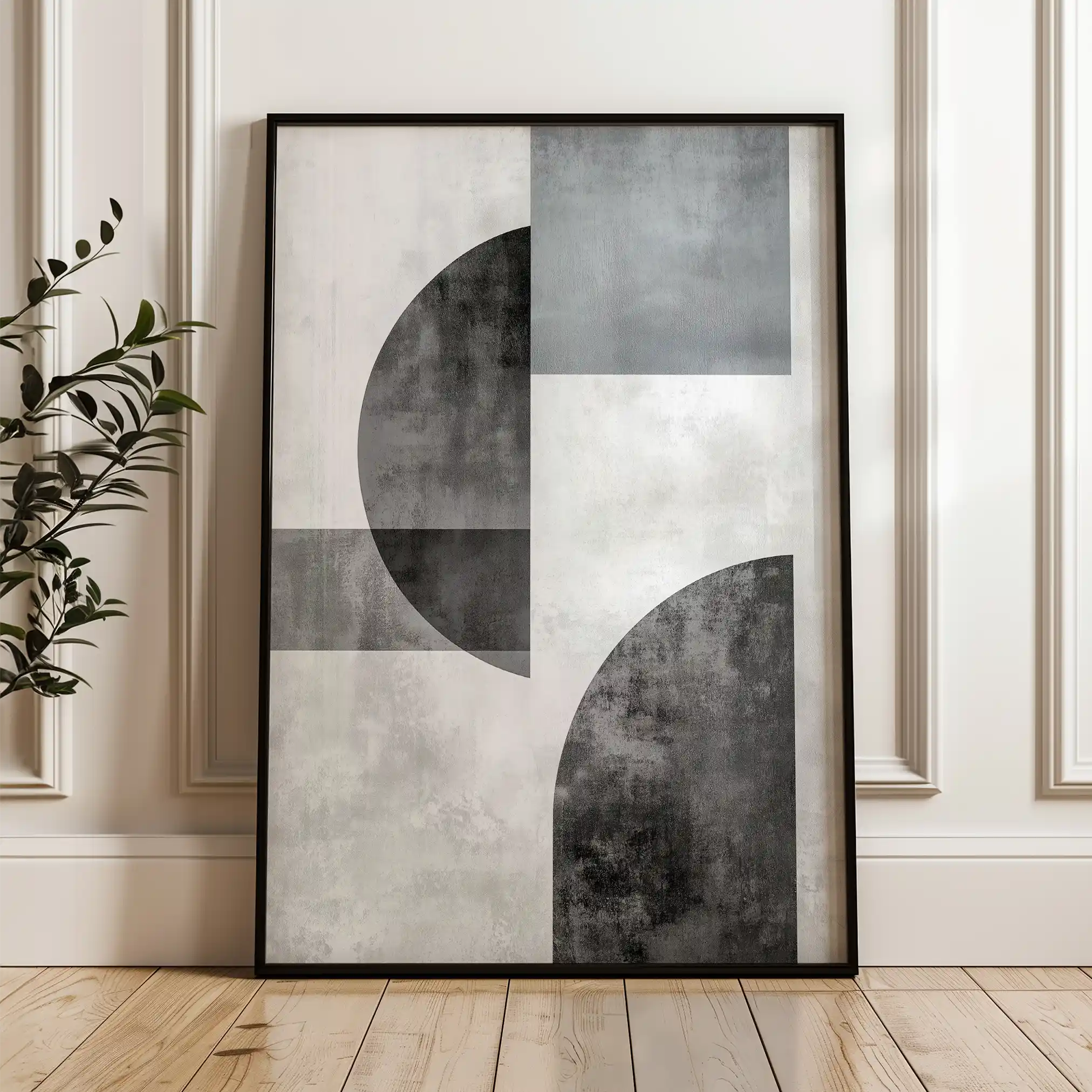 Abstract 601 Canvas Art 60 x 40 cm / Stretched on hidden frame