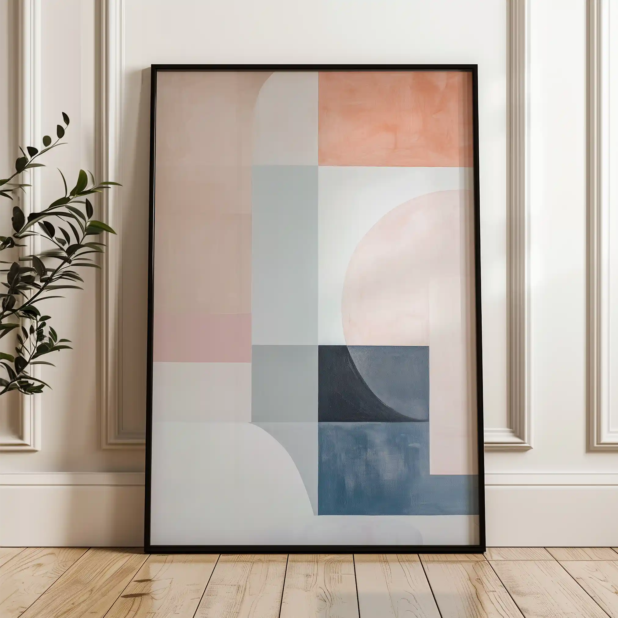 Abstract 602 Canvas Art 60 x 40 cm / Stretched on hidden frame