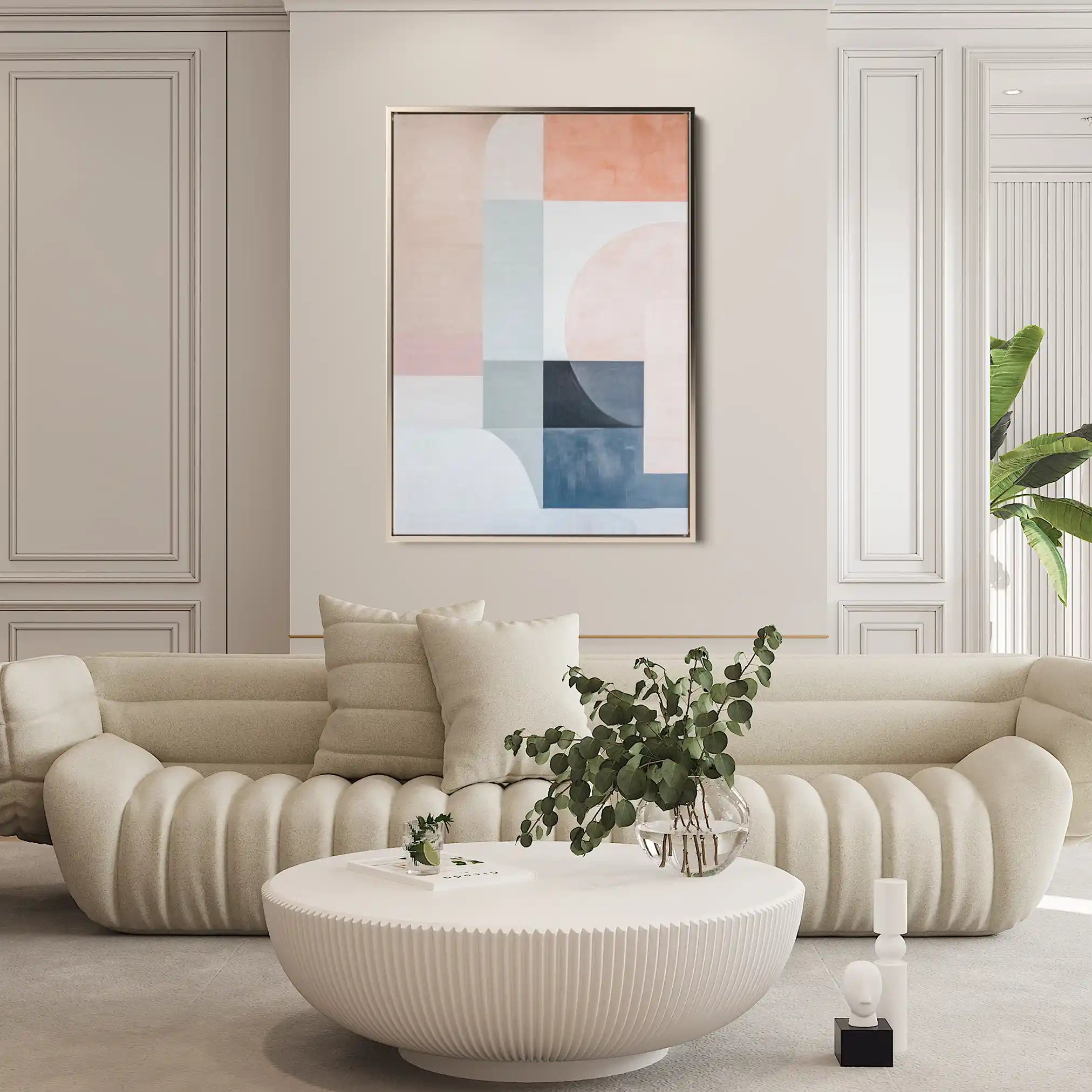 Abstract 602 Canvas Art 60 x 40 cm / Stretched on hidden frame