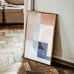 Abstract 602 Canvas Art 60 x 40 cm / Stretched on hidden frame