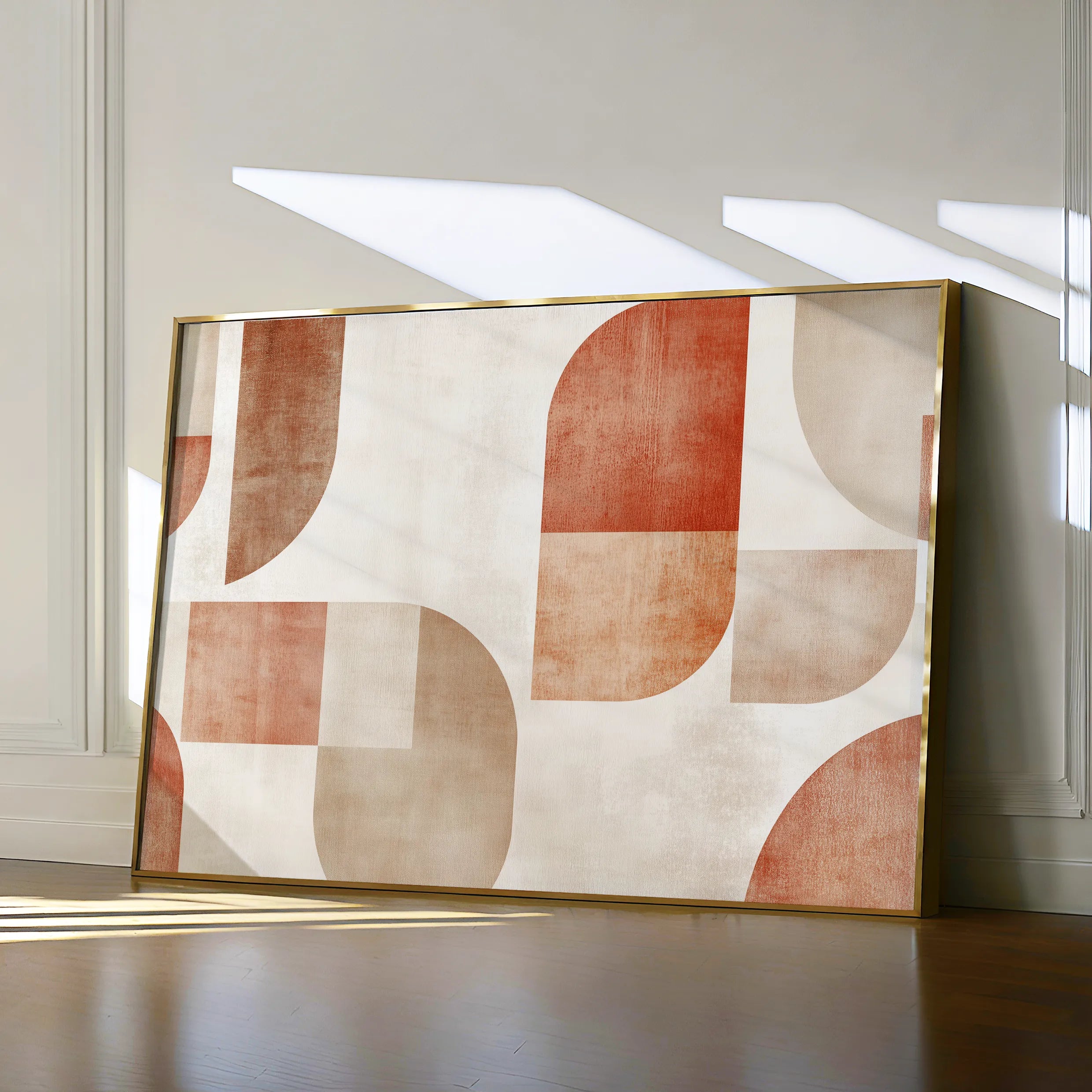 Abstract Canvas Wall Art WAD603-A 90 x 60 cm / Stretched on hidden frame
