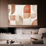Abstract 603 Canvas Art 60 x 40 cm / Stretched on hidden frame