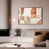 Abstract 603 Canvas Art 60 x 40 cm / Stretched on hidden frame