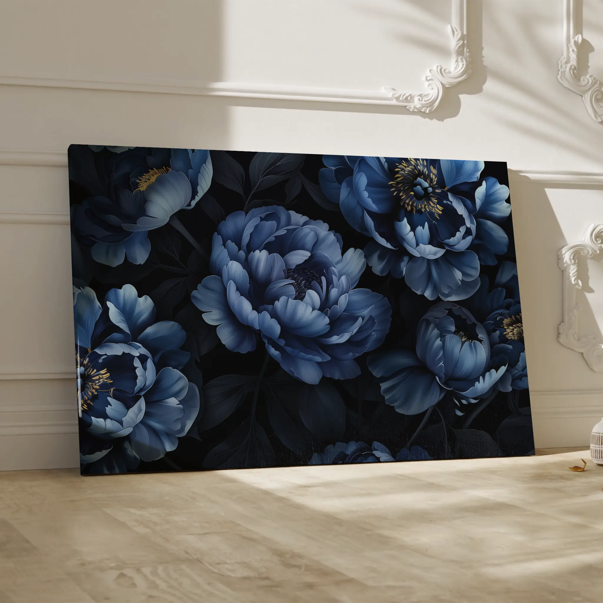 Floral Canvas Wall Art WAD603-F 90 x 60 cm / Stretched on hidden frame