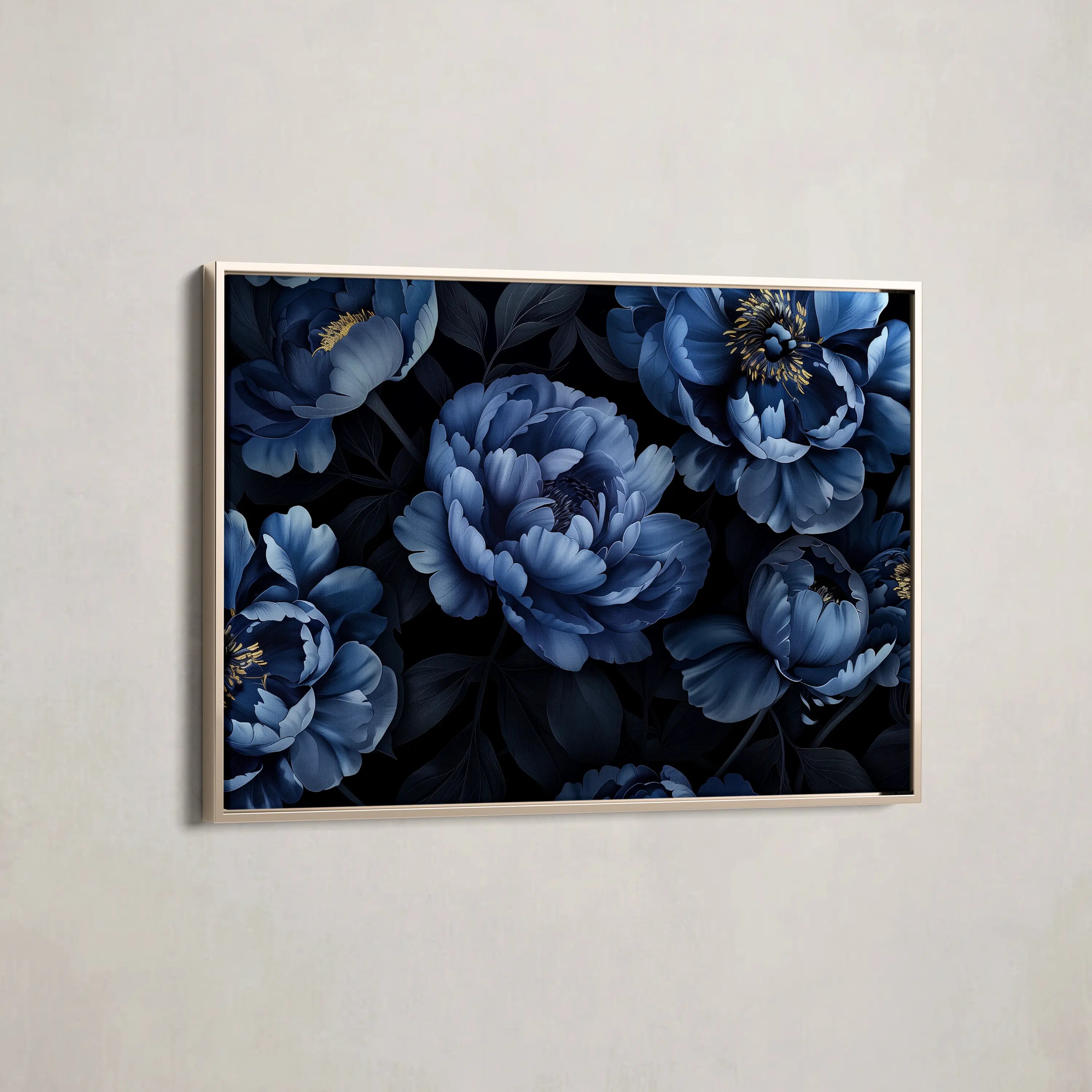 Floral Canvas Wall Art WAD603-F 90 x 60 cm / Stretched on hidden frame