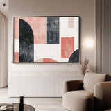 Abstract 604 Canvas Art 60 x 40 cm / Stretched on hidden frame
