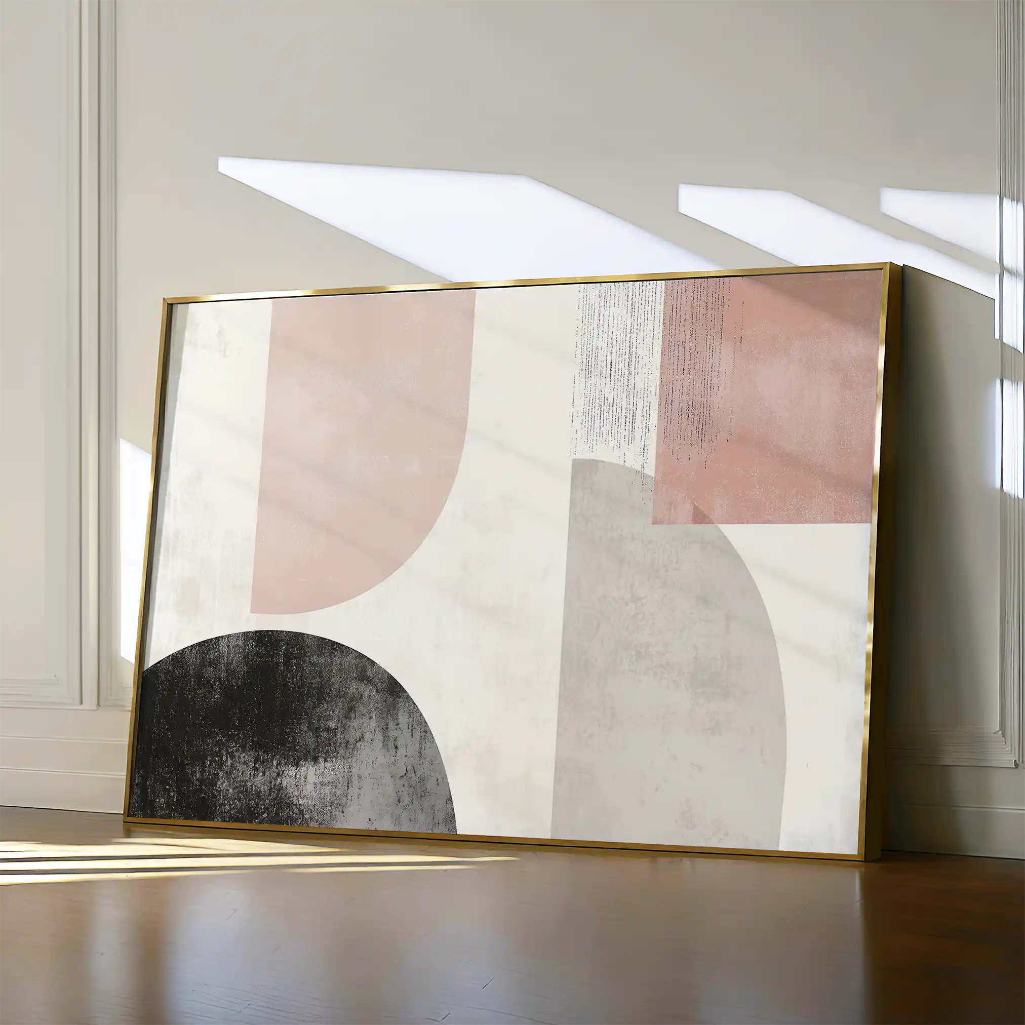 Abstract 605 Canvas Art 60 x 40 cm / Stretched on hidden frame
