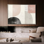 Abstract 605 Canvas Art 60 x 40 cm / Stretched on hidden frame