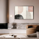 Abstract 605 Canvas Art 60 x 40 cm / Stretched on hidden frame