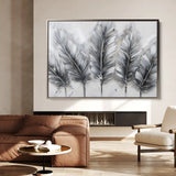 Floral Canvas Wall Art WAD605-F 90 x 60 cm / Stretched on hidden frame