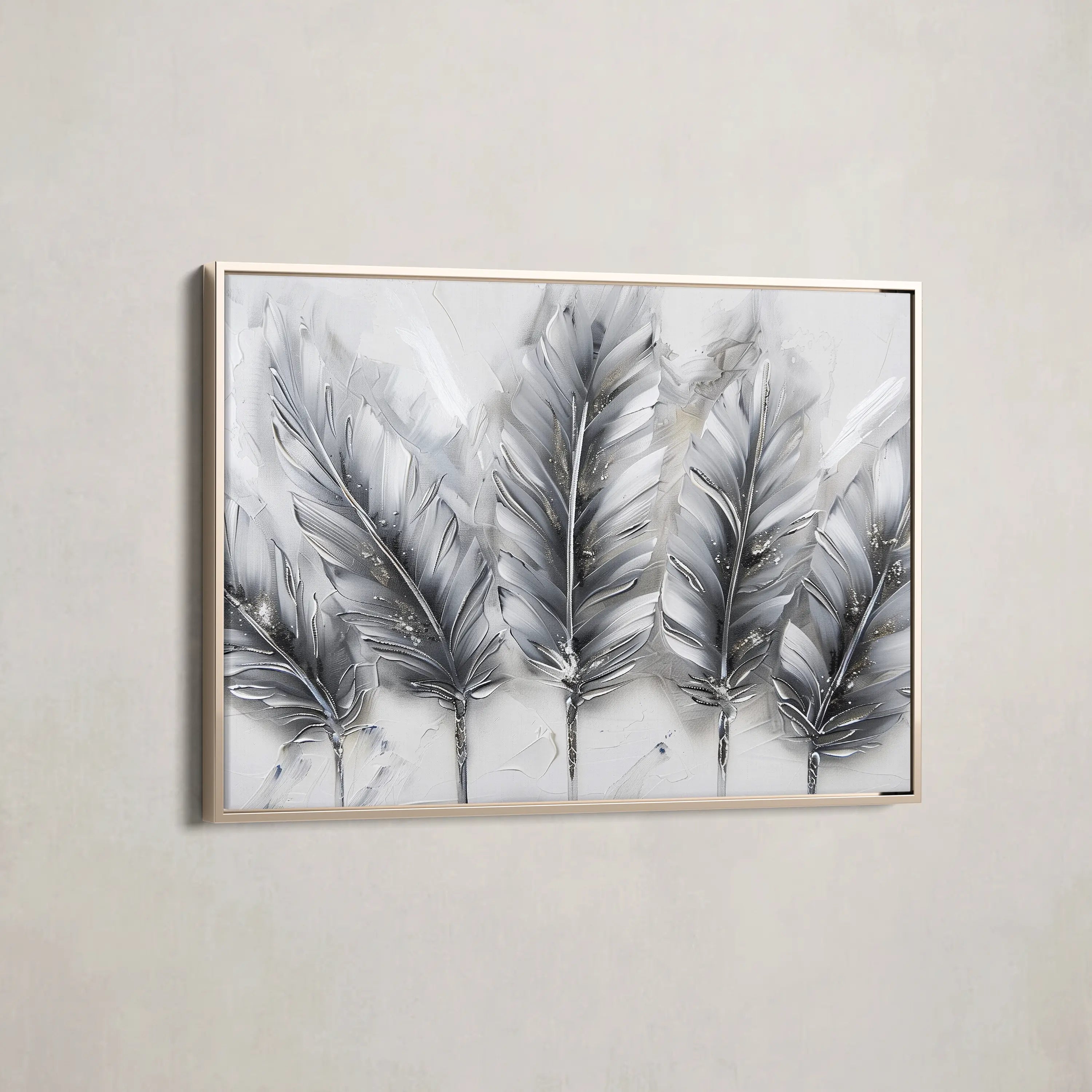 Floral Canvas Wall Art WAD605-F 90 x 60 cm / Stretched on hidden frame