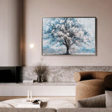 Floral Canvas Wall Art WAD606-F 90 x 60 cm / Stretched on hidden frame