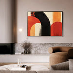 Abstract 607 Canvas Art 60 x 40 cm / Stretched on hidden frame