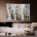 Floral Canvas Wall Art WAD607-F 90 x 60 cm / Stretched on hidden frame