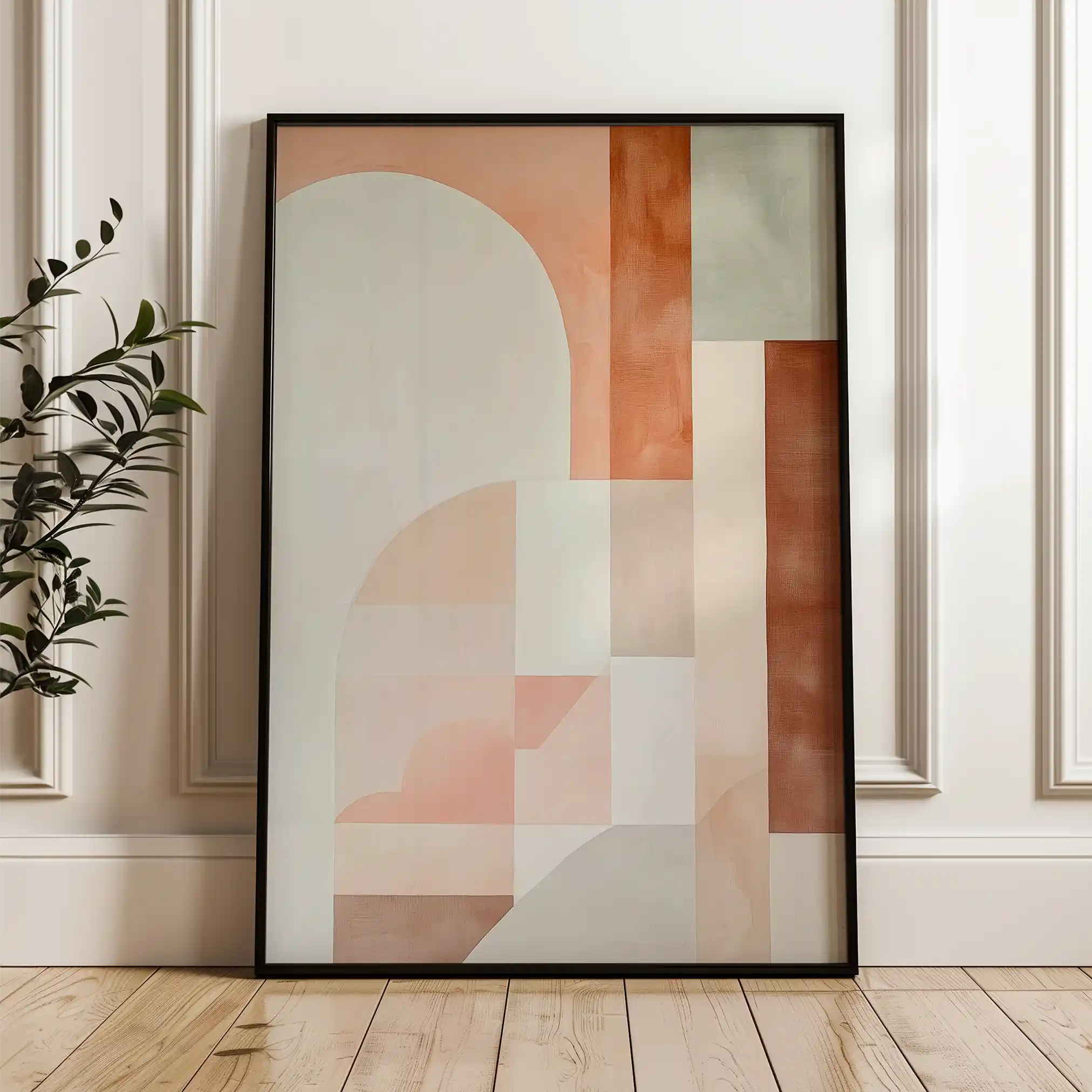 Abstract 608 Canvas Art 60 x 40 cm / Stretched on hidden frame