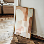 Abstract 608 Canvas Art 60 x 40 cm / Stretched on hidden frame