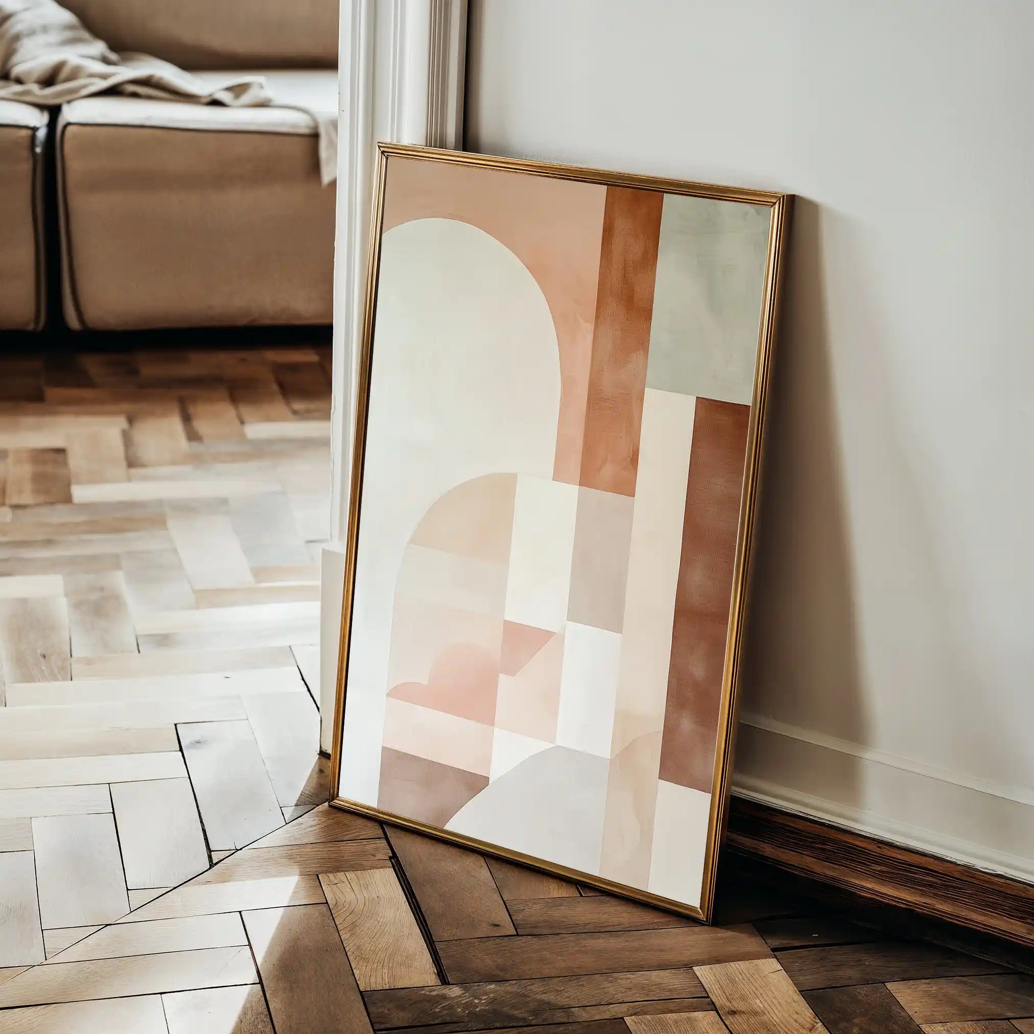 Abstract 608 Canvas Art 60 x 40 cm / Stretched on hidden frame