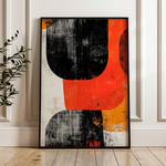 Abstract 609 Canvas Art 60 x 40 cm / Stretched on hidden frame