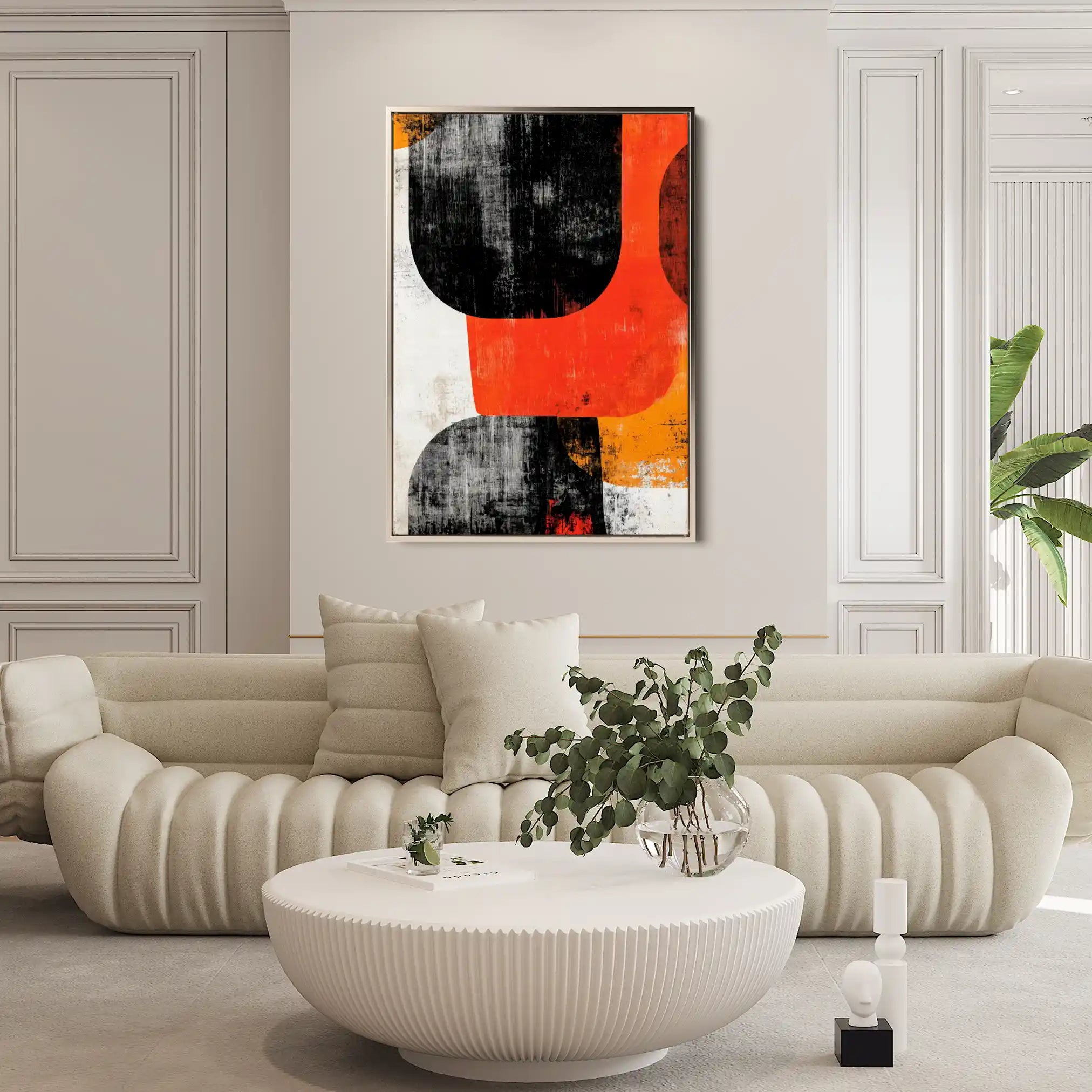 Abstract 609 Canvas Art 60 x 40 cm / Stretched on hidden frame