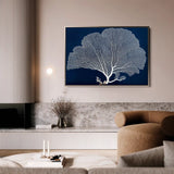 Floral Canvas Wall Art WAD609-F 90 x 60 cm / Stretched on hidden frame
