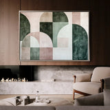 Abstract 610 Canvas Art 60 x 40 cm / Stretched on hidden frame