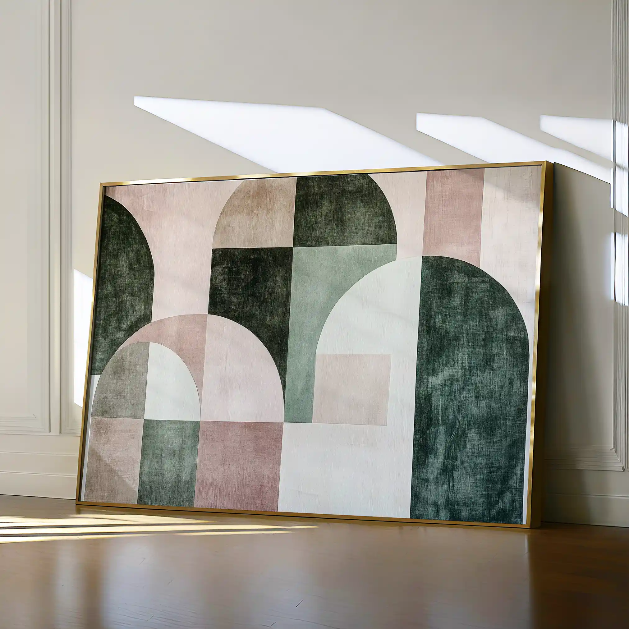 Abstract 610 Canvas Art 60 x 40 cm / Stretched on hidden frame