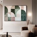 Abstract 610 Canvas Art 60 x 40 cm / Stretched on hidden frame
