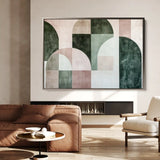 Abstract 610 Canvas Art 60 x 40 cm / Stretched on hidden frame