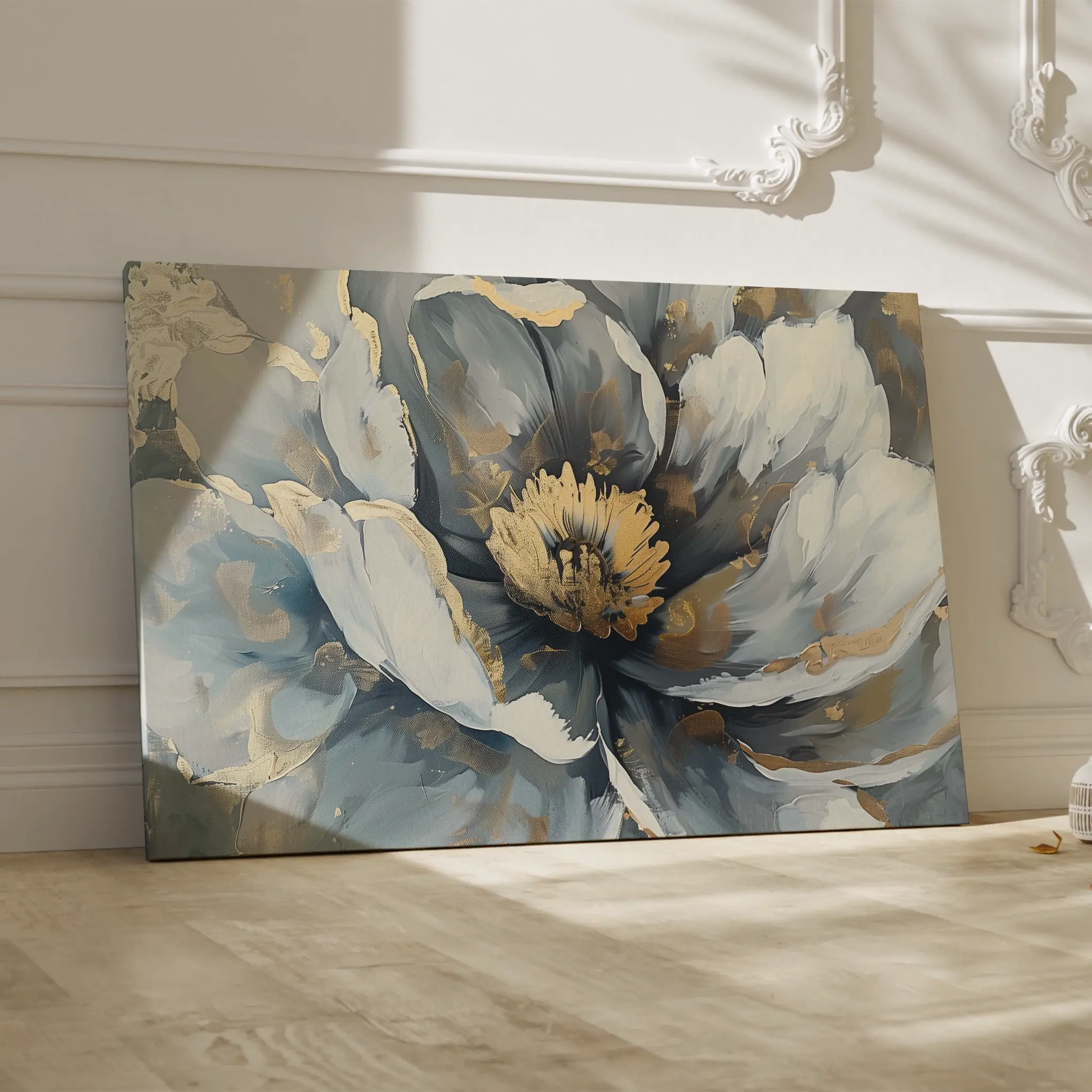 Floral Canvas Wall Art WAD610-F 90 x 60 cm / Stretched on hidden frame