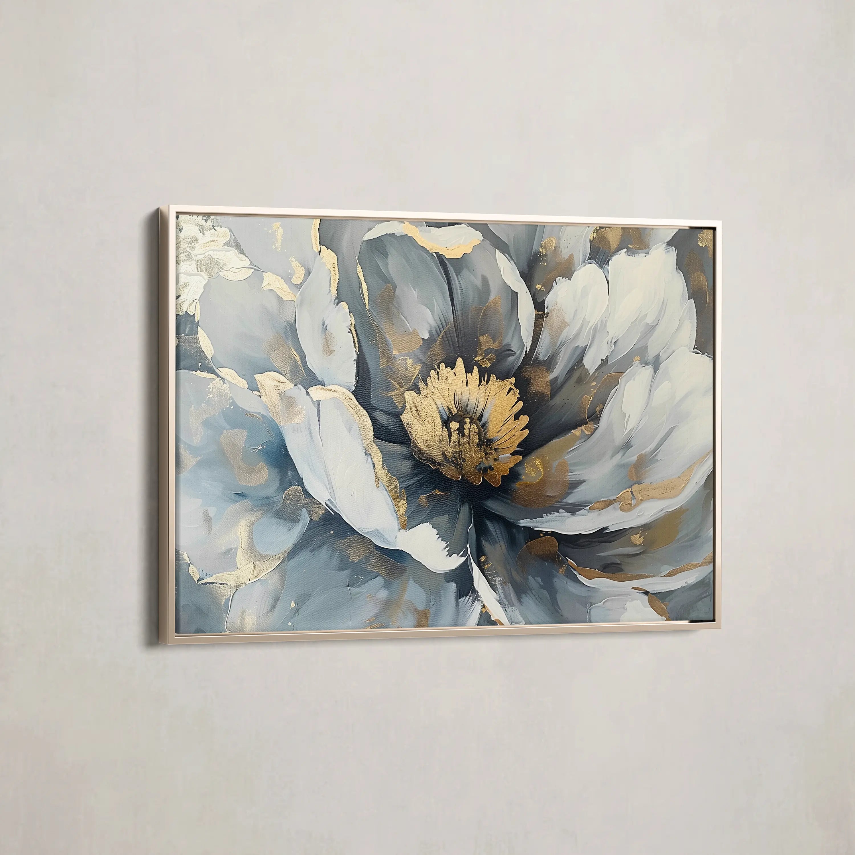 Floral Canvas Wall Art WAD610-F 90 x 60 cm / Stretched on hidden frame