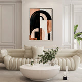 Abstract 611 Canvas Art 60 x 40 cm / Stretched on hidden frame